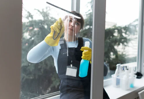 Nettoyage de vitres intérieures et extérieures à Manot